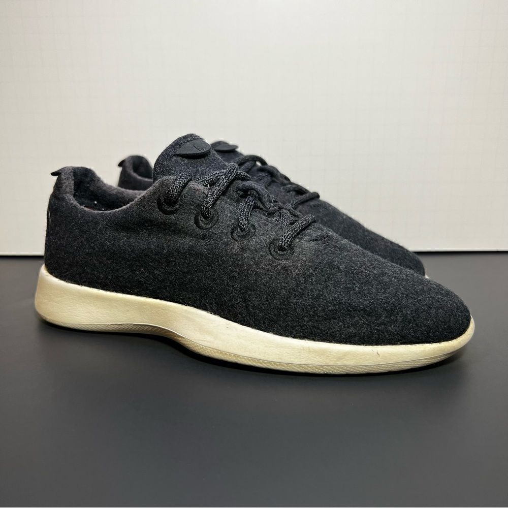 Womens ALLBIRDS Wool Runners Charcoal Grey Running Shoes / Size 7